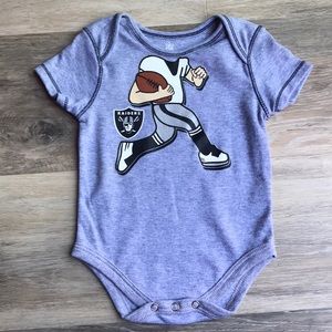 NWOT Raiders NFL Onesie